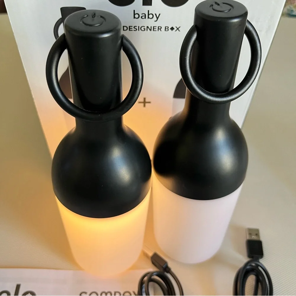 2 Elo Baby DesignerBox LED Rechargeable Lamps